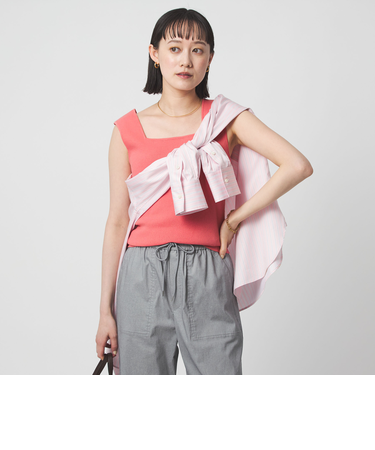 ニット タンクトップ ウォッシャブル