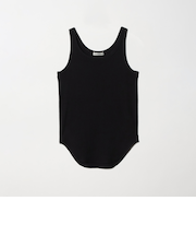 ベーシック リブ タンクトップ