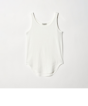 ベーシック リブ タンクトップ