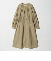 ギャザー ドロスト コート 撥水