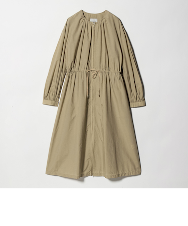 ギャザー ドロスト コート 撥水