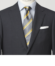 GLR ポリエステル ウォッシャブル ストライプ3 ネクタイ