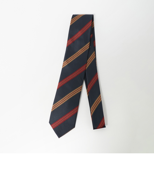 GLR シルク2 8.0cm ストライプ3 ネクタイ