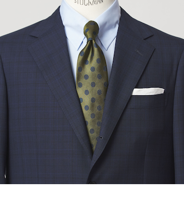 GLR シルク2 8.0cm ドット ネクタイ