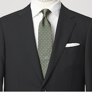 GLR シルク1 8.0cm ドット ネクタイ