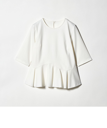 イレヘム ペプラム ポンチ プルオーバー カットソー 接触冷感 UVカット