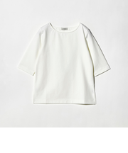 ボートネック ポンチ プルオーバー カットソー 接触冷感 UVカット