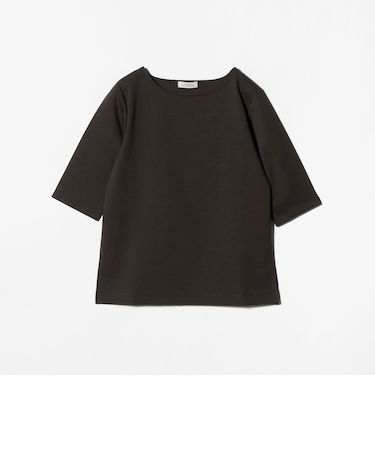 ボートネック ポンチ プルオーバー カットソー 接触冷感 UVカット