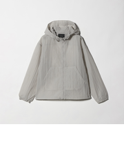 シアー リップ ジップ パーカー