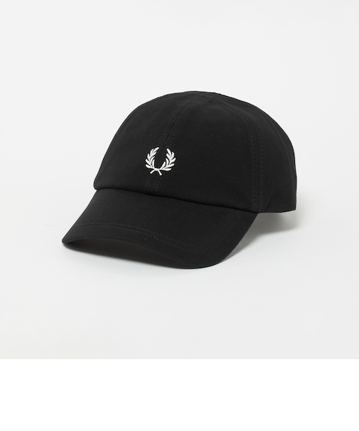 ＜FRED PERRY＞ピケ ロゴ キャップ