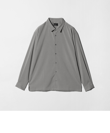 【WEB限定】JUST fit エアリー ストライプ シャツ