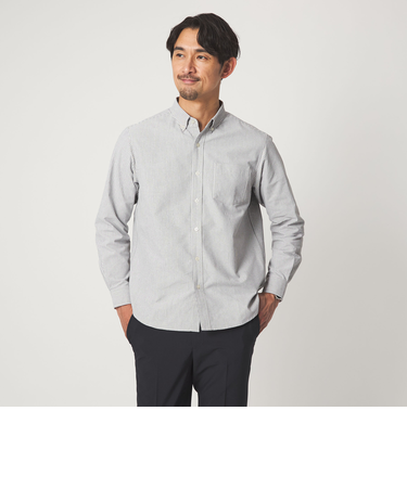 【WEB限定】JUST fit オックスフォード ボタンダウン 長袖 シャツ