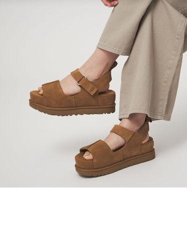 ＜UGG＞ゴールデンスター ハイ サンダル