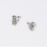 オーバルメタル＆ツブツブミックス イヤリング