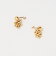 オーバルメタル＆ツブツブミックス ピアス