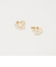 ミニフェイクパール イヤリング