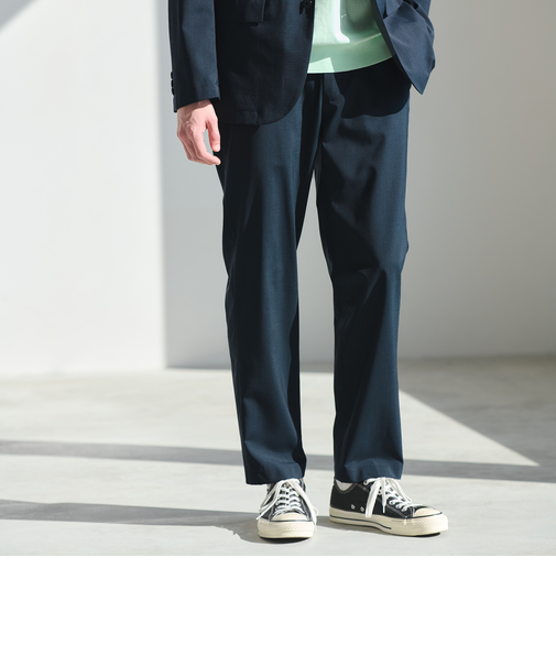 ウォッシャブル トロ ナロー ユーティリティパンツ S2 イージーパンツ -ストレッチ-