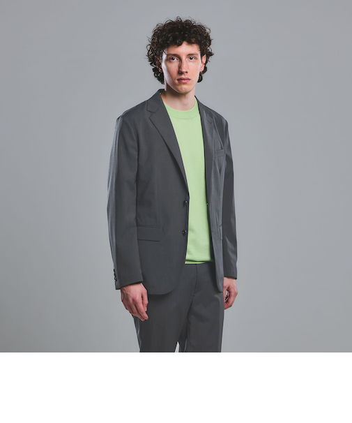 ウォッシャブル トロ ナロー ジャケット -ストレッチ-