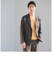 ウォッシャブル トロ ナロー ジャケット -ストレッチ-
