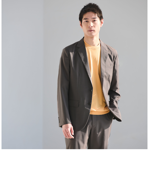 ウォッシャブル トロ ナロー ジャケット -ストレッチ-