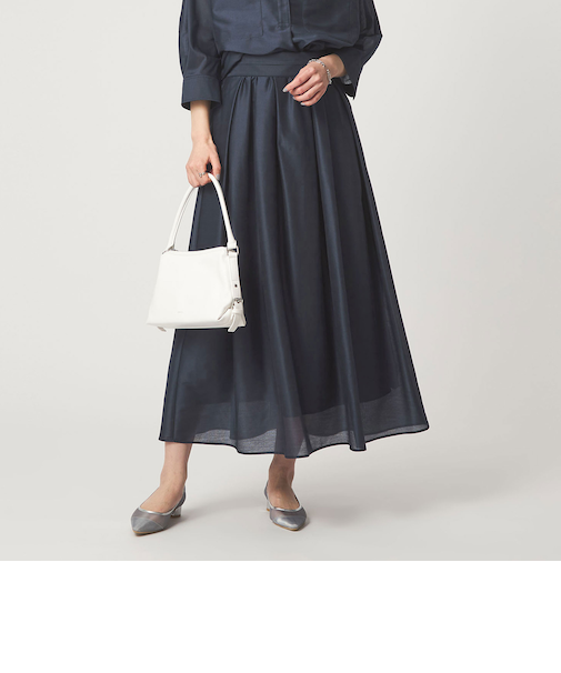 カールマイヤー タック ギャザー スカート