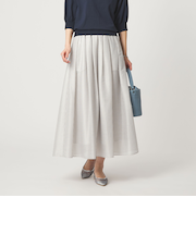 カールマイヤー タック ギャザー スカート