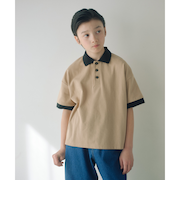 バイカラー カノコポロシャツ / キッズ  100cm-160cm