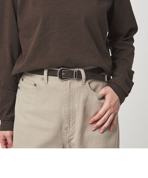 ＜MANCINI 1979＞スエード ベルト