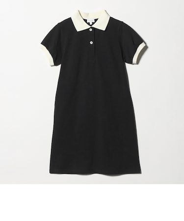 バイカラー カノコ ポロワンピース / キッズ  140cm-160cm