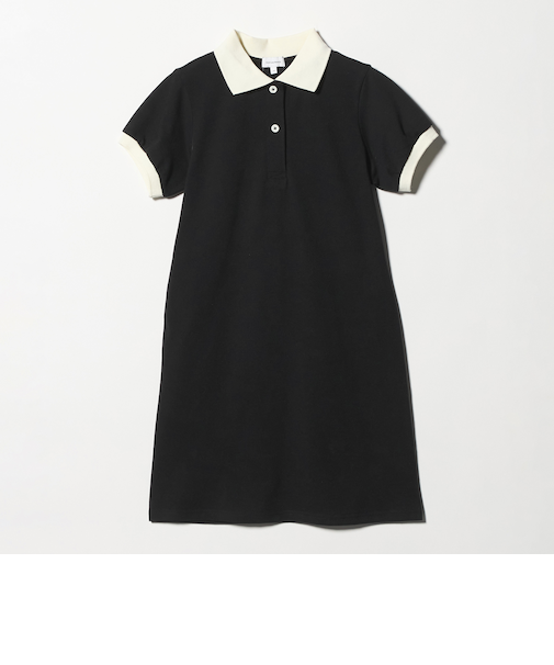 バイカラー カノコ ポロワンピース / キッズ  140cm-160cm