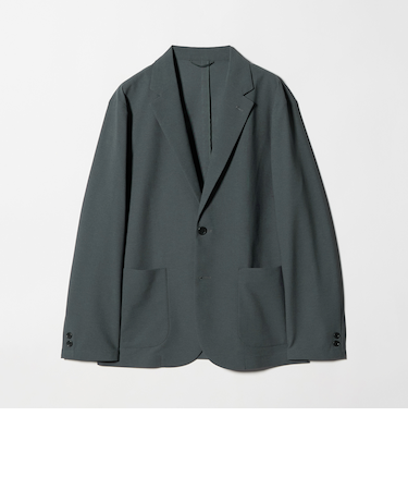 ワープ ニット リラックス ジャケット -ストレッチ・吸水速乾-