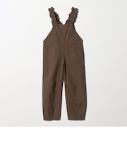 ツイル フリル サロペット / キッズ 140cm-160cm