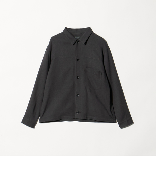 シアー プリペラ シャツ ブルゾン