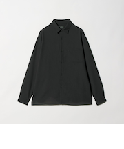 ワッシャー ポプリン ボックス シャツ