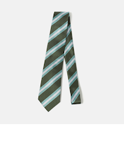 GLR シルク3 8.0cm ストライプ2 ネクタイ