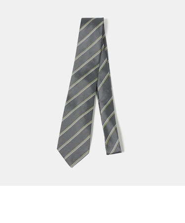 GLR シルク3 8.0cm ストライプ1 ネクタイ