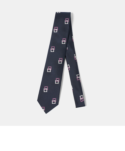 GLR シルク3 8.0cm コモン2 ネクタイ