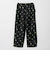 フラワー ジャガード パンツ