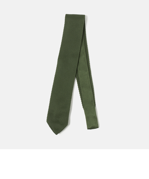 GLR ポリエステル ウォッシャブル ニット ソリッド ネクタイ ニットタイ