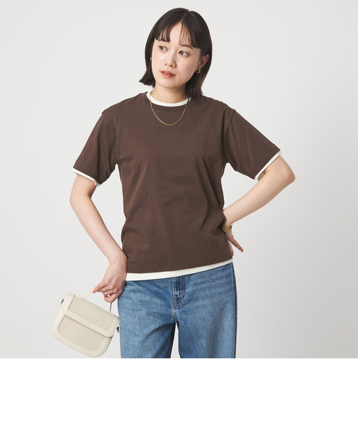 【別注】＜Hanes＞レイヤード 2セット Tシャツ
