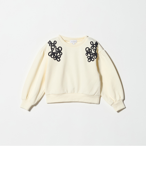 裏毛 コードシシュウ プルオーバー / スウェット / トレーナー / キッズ  100cm-130cm