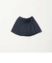 ツイルプリーツ キュロット スカート / キッズ  100cm-160cm
