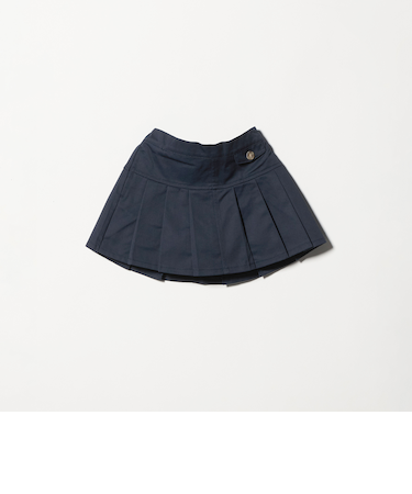 ツイルプリーツ キュロット スカート / キッズ  100cm-160cm