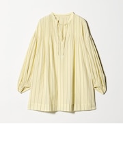 ボリュームスリーブ ピンタック ブラウス