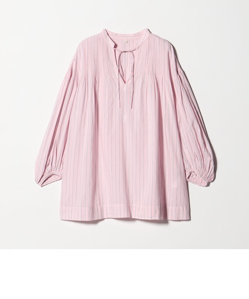 ボリュームスリーブ ピンタック ブラウス