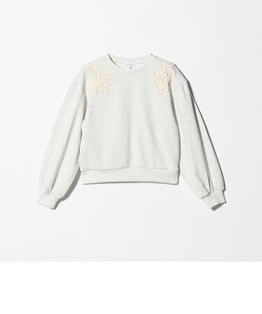 裏毛 コードシシュウ プルオーバー / スウェット / トレーナー / キッズ  140cm-160cm