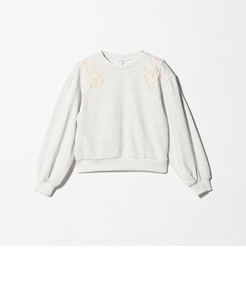 裏毛 コードシシュウ プルオーバー / スウェット / トレーナー / キッズ  140cm-160cm