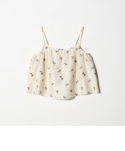 フラワー ジャガード キャミソール