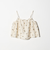 フラワー ジャガード キャミソール