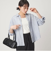 【結論シリーズ】リネンバランスシャツ［size SHORTあり］